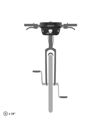 ORTLIEB ULTIMATE SIX FREE 5L <br /> dviračio vairo krepšys